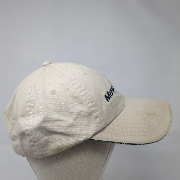 Master Craft Slideback Hat Tan One Size Adjustable Embroidered 6 Panel Cotton - Picture 4 of 8